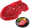 VOSCHOIX Fake Steak Prop : Realistic Food Steak Ornament Simulation Play Food Meat