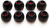 8 Medium (M) Ergonomic Replacement Earbuds Eartips for Sennheiser IE, CX, CXC, CXL, OCX, MM Series