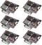 6PCS Type-C USB 5V 3.1A Boost Converter Step-Up Power Module IP5310 with Switch LED Indicator for Mobile Power Bank