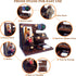 VEIYAILU Gifts for Men Women Brother Boss Boyfriend Him Nightstand Organizer Gifts for Dad from Daughter Son Wood Phone