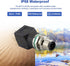 RJ45 to M12 4-Pin Adapter - M12 RJ45 Male Female Industrial Ethernet Connector, IP68 Waterproof, 10Gb/s Transmission