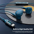 USB C Wired Headphones with Mic for iPhone 15 Plus, Hi-Fi Type C Earbuds for iPad Air, Galaxy S24 Ultra