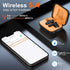 THREE PEACHES Wireless Earbuds, Bluetooth 5.4 Headphones, Touch Screen Earbuds with ENC Noise Cancelling, USB Charging