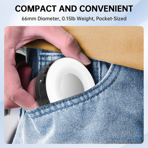 IUDSMKO 3-in-1 Magnetic Selfie Light, Phone Selfie Ring Light Compatible with iPhone Magsafe, Magnetic Beauty Selfie