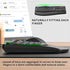 RECCAZR Ergonomic Keyboard, Wired Computer USB Keyboard with Wrist Rest, Spill-Resistant, Wave Keys for Natural Typing