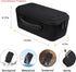 Carrying Case for Blue Tees Golf Player + GPS Speaker, Wireless Bluetooth Speaker Travel Bag, Black