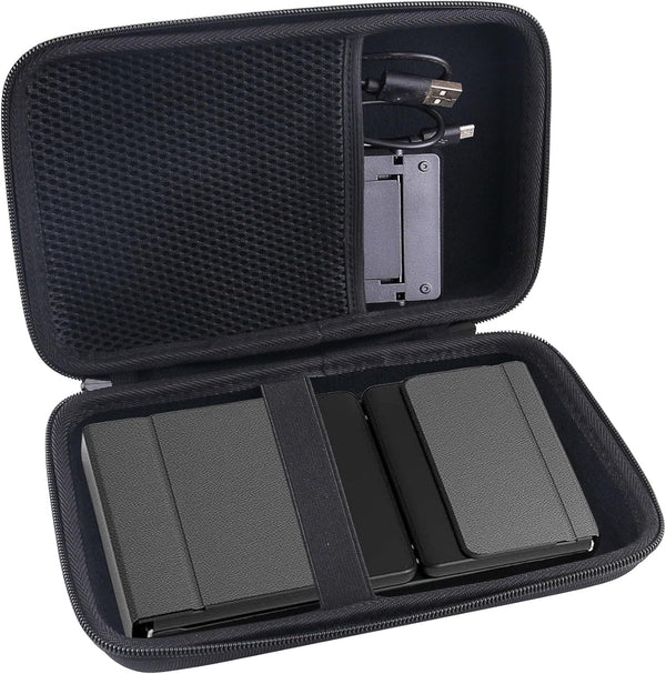 WERJIA Hard Carrying Case for ProtoArc Foldable Bluetooth Keyboard, XK01 Folding Wireless Portable Keyboard with