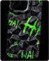 SIMPLYMDRN Jok3ster Case for iPhone 13 Pro, Glossy Shockproof Protective Shattered Series for Men, 6.1 Inch, Black