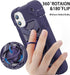 iPhone 11 Case 6.1" - Heavy-Duty Military Grade Cover with Ring Stand & 2 Pack Glass Screen Protectors, Magnetic Car