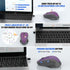FYBC 3 2.4G Wireless Mouse Jiggler - Ergonomic Bluetooth Mice with Mouse Mover for Keeps Computers Awake, DPI Levels