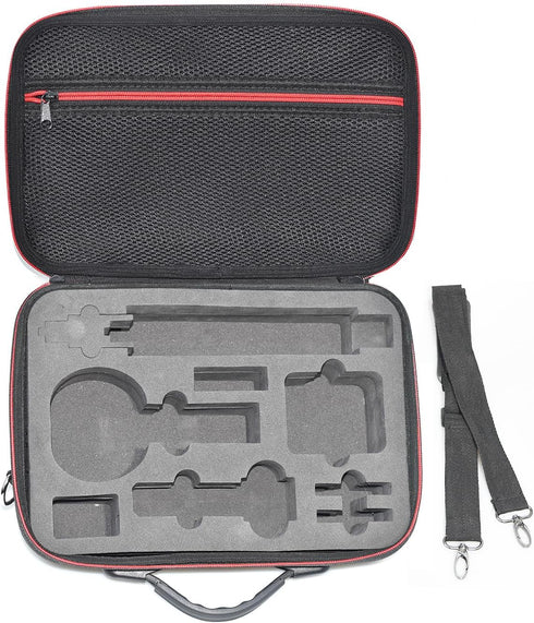 Fotoleey Carrying Case for Insta360 X4 Camera, Fits Waterproof Case and Selfie Stick, with Strap & Handle, EVA Material