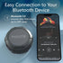 MANTO Cuckoo Portable Bluetooth Shower Speaker, IPX5 Waterproof Wireless Speaker with Stereo Sound for Home, Party,