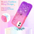 Ruky for iPhone 11 Glitter Case with Built-in Screen Protector, Full Body Rugged Liquid Cover, Shockproof Protective