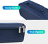 BOVKE Carrying Case for Blue Tees Golf Player+ GPS Speaker, Portable Holder with Extra Space for Cables, Navy