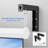 GZQIUYI 6 Inch 66lbs, Projector Screen Pull Down Mount Kit, Universal Projector Screen Ceiling & Wall Mount, Adjustable