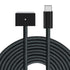 ZeitNah 140W USB C to Magnetic 3 Cable (2m/6.6ft), Compatible with MacBook Pro, MacBook Air, Black