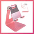 Adjustable Multi-Angle Aluminum Cell Phone Tablet Stand, Non-Slip Dock Holder Cradle Charger Station Mount, Foldable