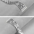 Stainless Steel Bracelet Compatible with Fitbit Sense 2/Sense/Versa 4/Versa 3 - Dressy Luxurious Bands