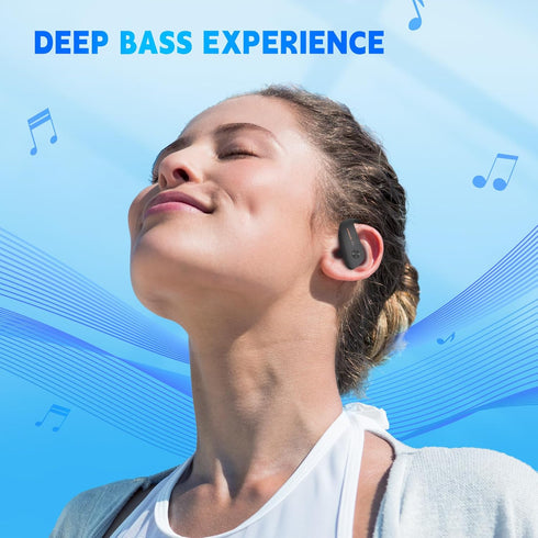 Wireless Headphones - Bluetooth 5.3 TWS Earphones Sports Wireless Headphones, IPX6 ENC Voice Button Type for iPhone,