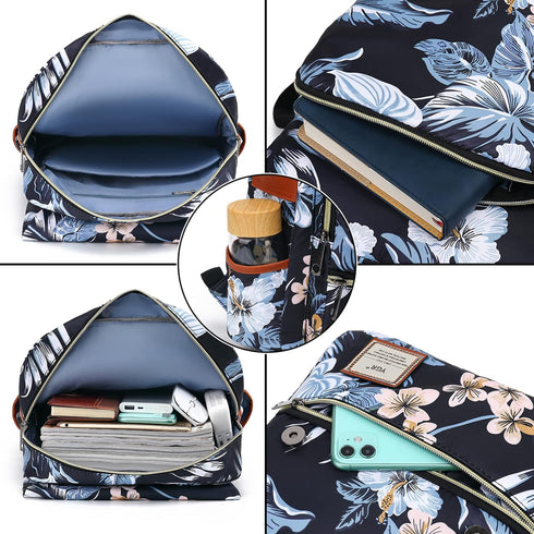 YGR Floral Laptop Backpack for Women, School, Travel, Business, Outdoor Sports, Office, Work