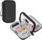 Electronic Accessories Organizer Carry Bag, Travel Cable Organizer Pouch for Cord, Charger, Earphones (M)