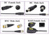 AAOTOKK Cat5 RJ45 720P 960P 1080P 3MP 4MP 5MP 8MP System(18cm-4Pairs) Power Video Balun DC BNC to Network Transceiver