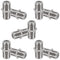 Coaxial Cable Connector 10 Pack - RG6 Female to Female Coax Cable Extender F-Type Adapter for TV Cables