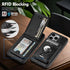 SkyEagle 12 6.1/12 Holder,2 1 Compatible with MagSafe iPhone Pro Case Wallet with AirTag in PU Leather Magnetic