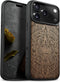 Carveit Magnetic Wooden Case for iPhone 17 Pro Max Case, Wood Artisan Engraved
