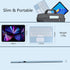 Bluetooth Keyboard, 10-inch Wireless Keyboard with Touchpad for iPad, Ultra-Slim Portable Rechargeable Keyboard for