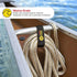 Quick-Straps by Wrap-It Storage – 12” (12-Pack) Black Hook and Loop Cord Wraps for Cable Organization