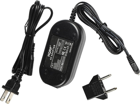 HQRP SC-L810 SCL810 AC Power Adapter for Samsung / Camcorder - (incl. USA Plug & Euro Adapter)
