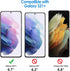JETech Screen Protector Compatible with Samsung Galaxy S21+ / S21 Plus 5G 6.7-Inch, HD Clarity, Flexible TPU Film Compatible with Fingerprint Sensor, 2-Pack