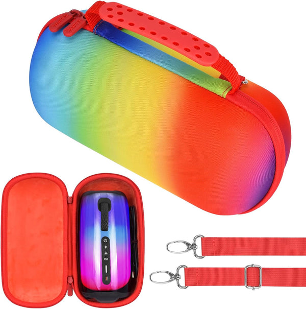 Hard Shell Portable Waterproof Carrying Case for JBL Pulse 5 Bluetooth Speaker - Colored