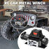 RCXAZ Winch 1/10 SCX10 90046 TRX4 TRX6 Gen8 RC Metal Wireless Remote Controller System for RC Crawler Car Axial Upgrade