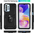 Military Grade Drop Impact Samsung Galaxy A23 5G Case (Purple) - 360 Metal Rotating Ring Kickstand Heavy Duty