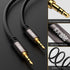 3.5mm 35 5 Kxable Aux Cable Feet, Long Male to Male Auxiliary Audio Cord, Preminun Gold Plated Compatible