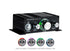 Kinter MA170+ 2-Channel Mini Amplifier, 2 x 18 W, RCA Input, with 12V 3A Power Supply, Black