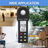 HoldPeak Illuminance Light Meter with Bluetooth, Digital Lux Foot Candles Meter, Lumen Meter for Plants, Home & Office