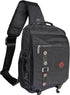 Large Sling Bag Laptop Backpack Cross Body Messenger Bag Shoulder Travel Rucksack