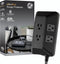 GE 6-Outlet Surge Protector, 6 Ft Braided Extension Cord Power Strip, Flat Plug, Adapter Spaced for Home, School, Office