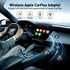 Wireless CarPlay Adapter for iPhone, Upgraded 5.8GHz Plug & Play Adapter for Cars from 2015, Fast Stable Connect