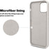 OTOFLY Compatible with iPhone 12 Pro Max Case, Premium Soft Liquid Silicone Rubber Full-Body Protective Bumper Case