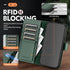 BoxCastle 15 15 6.1",Green Compatible with iPhone Genuine Leather Case Wallet with Card Holder,Women Men Real Leather
