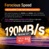 SIX M200 64GB 190MB/s 4K A2, U3, V30 64GB Micro SD Card Read Up to for UHD Continuous Recording - microSDXC Memory Card