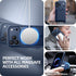 BERFY 17 6.3", for iPhone Pro Case, Compatible with MagSafe, Built-in Privacy Screen Protector, Camera Protection