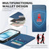 SHIELDON 15 2023, 15 6.1" Case for iPhone Genuine Leather Wallet Foldable Case with Kickstand RFID Blocking Card Holder