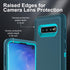 Samsung Galaxy S10 Case with 2Pcs Self Healing TPU Screen Protector & Camera Lens Protector (Blue/Turquoise)