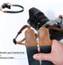 Padwa Lifestyle Dark Blue Green Camera Strap, 1.5" Wide Adjustable Neck Shoulder Strap for All DSLR Cameras, Gift for
