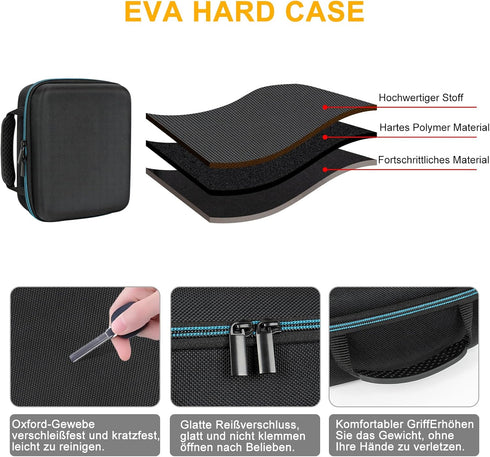 XINGFUDAO HY300 Projector Carrying Case Compatible with Projector/Other Mini Projector, Hard Protective Shell for Small